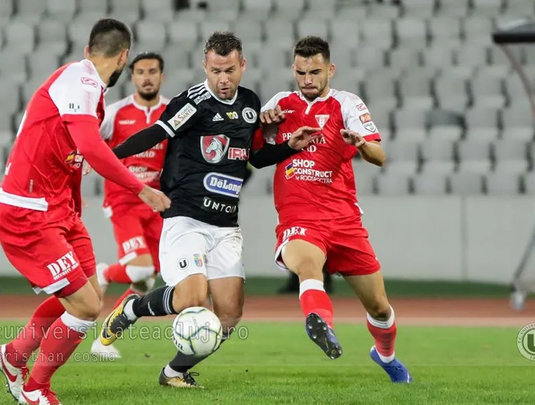 Remiză cu goluri în Regie . Rapid – “U” 1-1