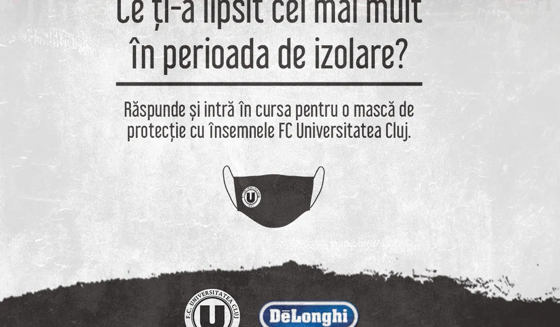 Campanie FC Universitatea Cluj - De Longhi
