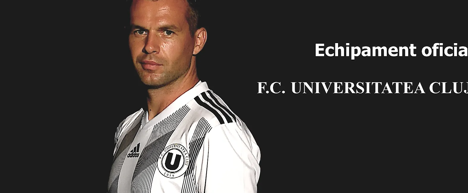 FC Universitatea Cluj lansează noul echipament principal de joc