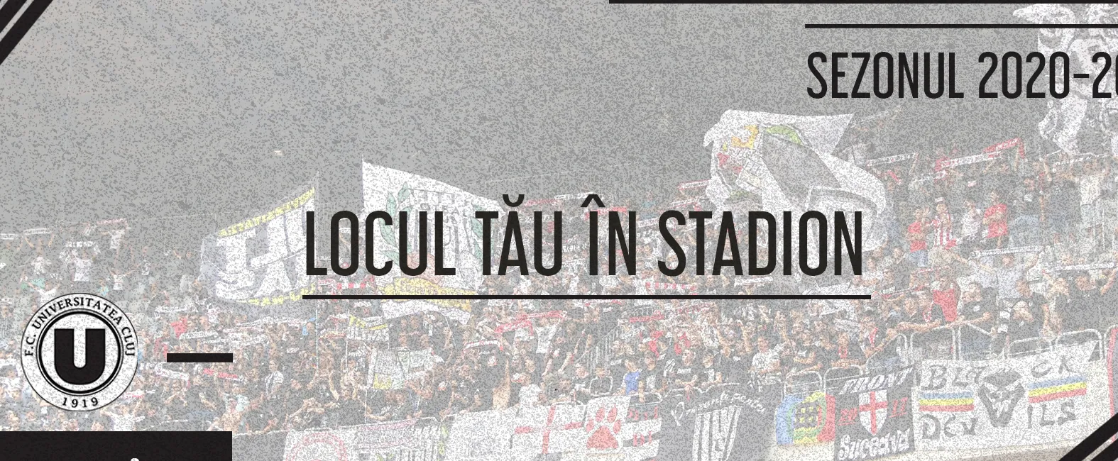 FC Universitatea Cluj lansează ediţia 2020 a campaniei “Locul tău în stadion”