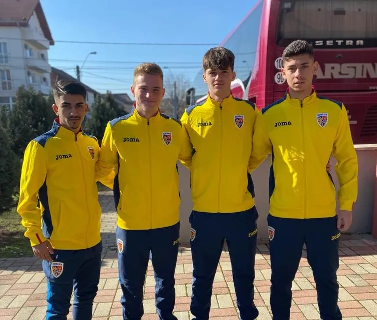 Patru ”U”-iști în lotul României U17 pentru jocul cu Ungaria