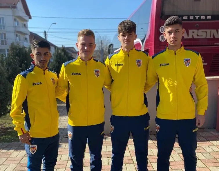 Patru ”U”-iști în lotul României U17 pentru jocul cu Ungaria