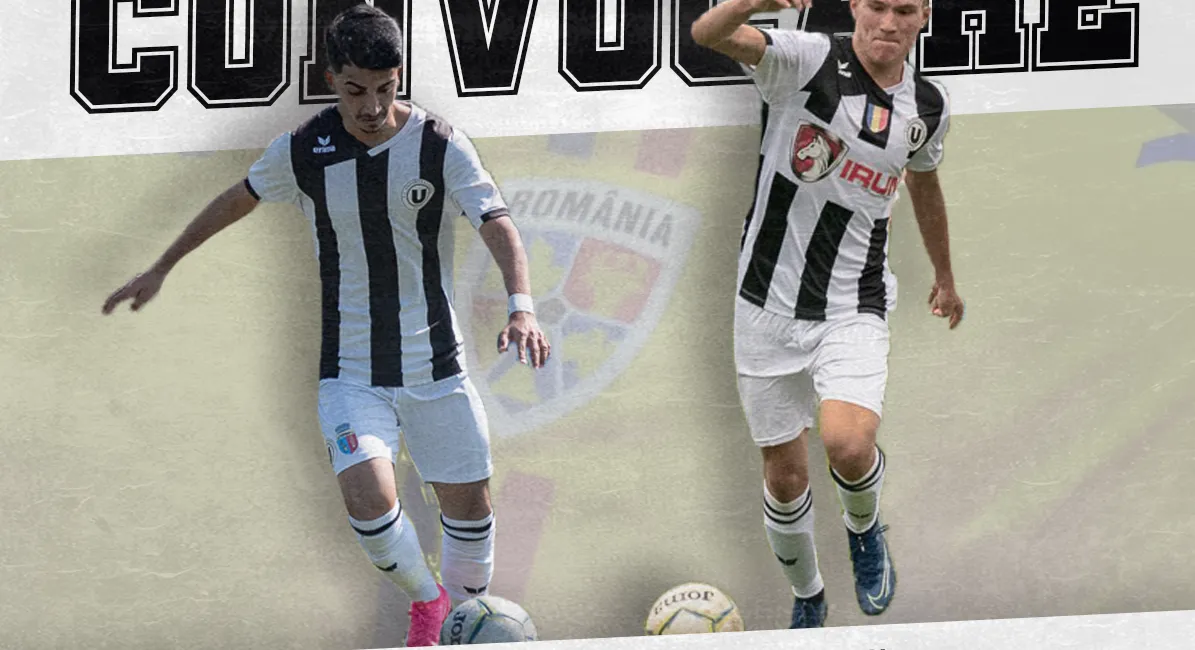 România U17. Convocare pentru doi dintre juniorii Universității