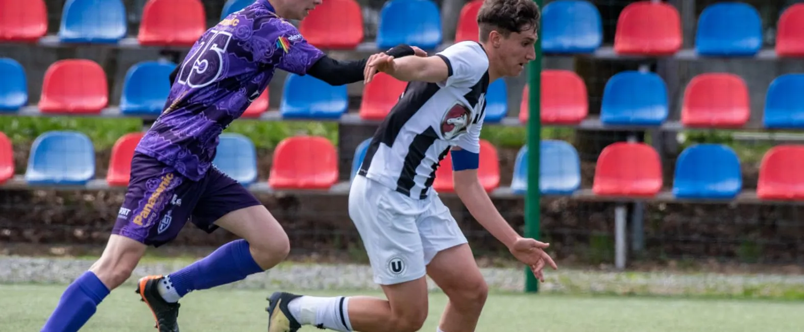 Liga Elitelor U17. Succes după un meci cu șase goluri pentru micii „studenți”