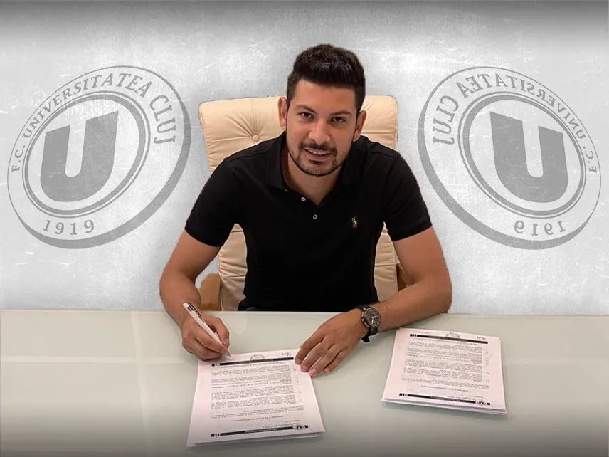 Un nou atacant se alătură lotului condus de Erik Lincar. Valentin Alexandru a semnat cu ”U”