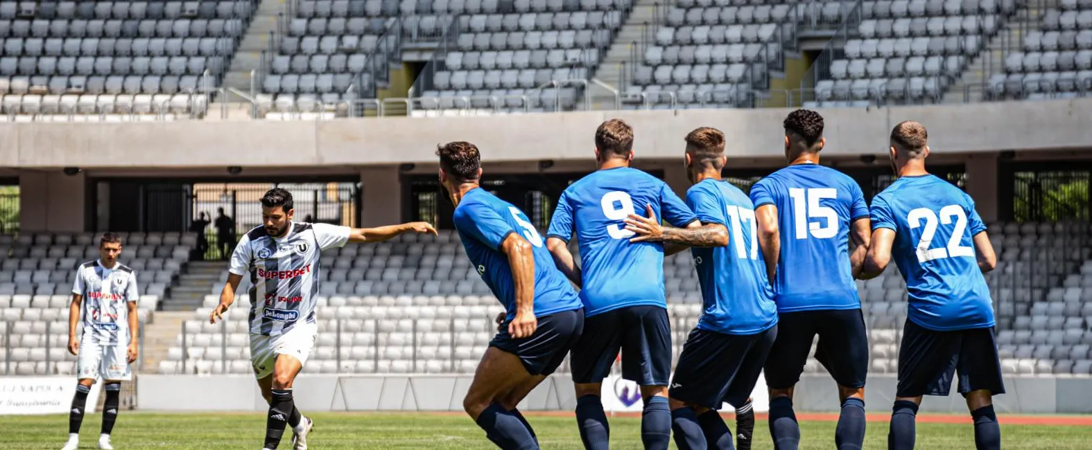 "U" Cluj - Unirea Dej, scor 0-2, în cel de-al patrulea amical al verii