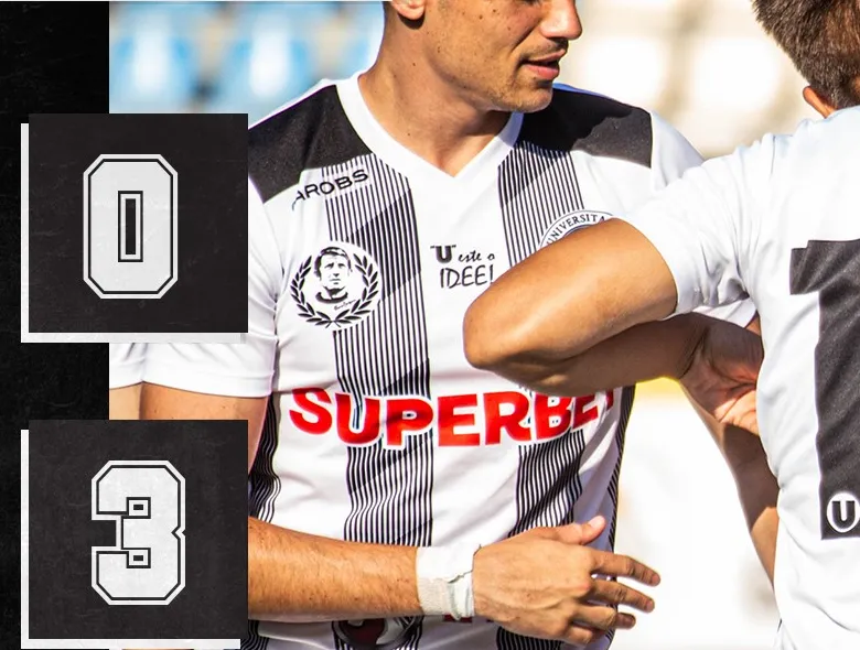 REZUMAT | Gaz Metan Mediaș - ”U”: 0 - 3