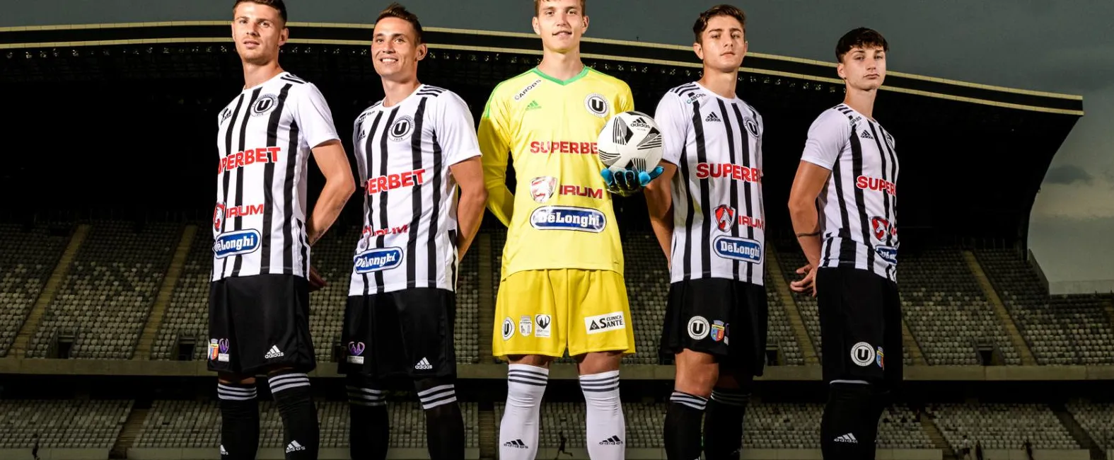 FC Universitatea Cluj lansează noul echipament pentru sezonul 2021/2022