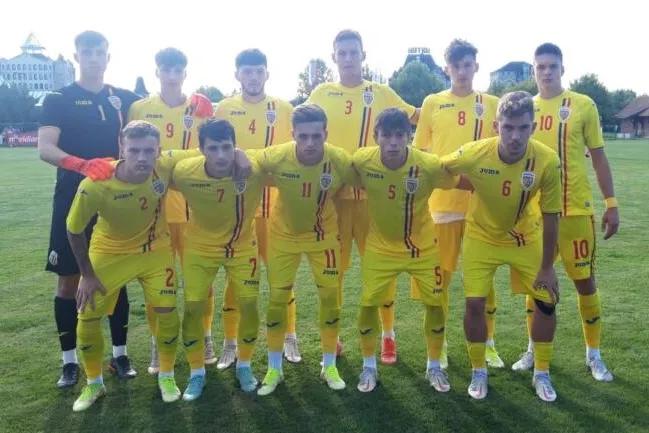 România U19. Albert Hofman, la primul gol sub tricolor