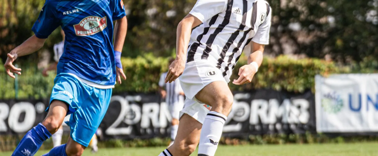 Liga Elitelor U17. Gol de trei puncte marcat de Darius Nistor