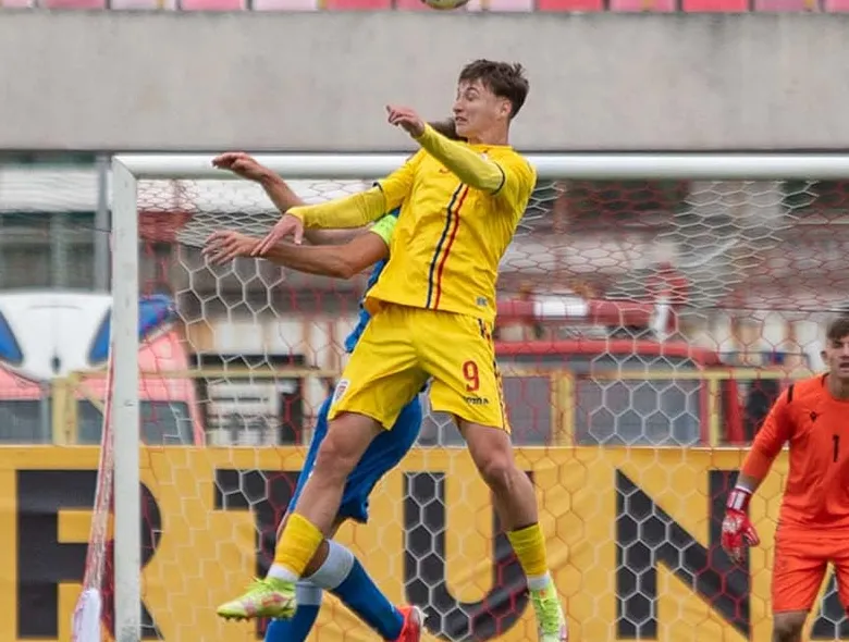 România U19. Albert Hofman a punctat sub tricolor
