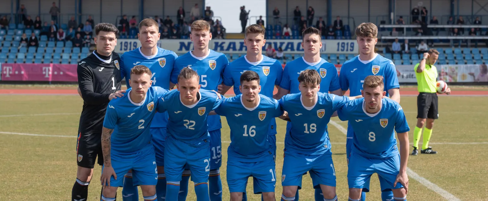 România U19. Albert Hofman titular în victoria cu Croația