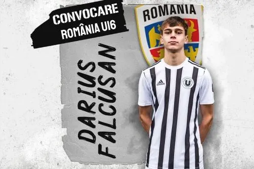 România U16. Darius Fălcușan va juca sub tricolor la un turneu în Bulgaria