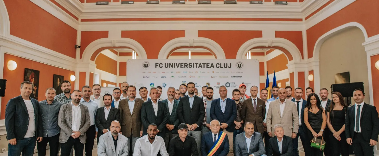 Recepție în onoarea sponsorilor FC Universitatea Cluj. Emil Boc: “Obiectivele sunt grele, dar realizabile când vă avem alături pe dumneavoastră” / Radu Constantea: “Vă mulțumesc pentru că ați fost alături de noi”