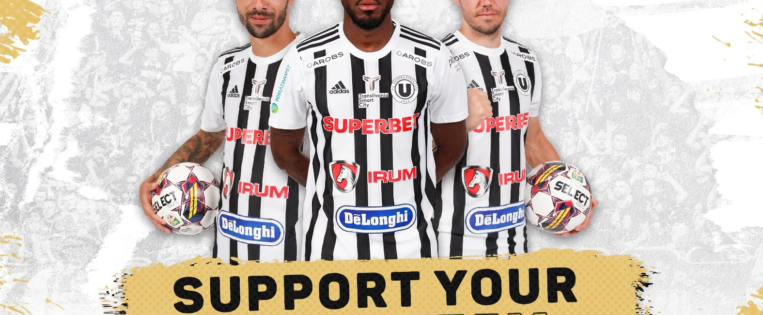 FC Universitatea Cluj lansează campania „Support your local team”, destinată companiilor locale