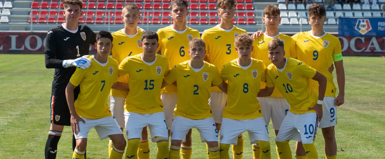 România U17. Trei jucători ai Universității titulari în remiza, 1-1, cu Cehia