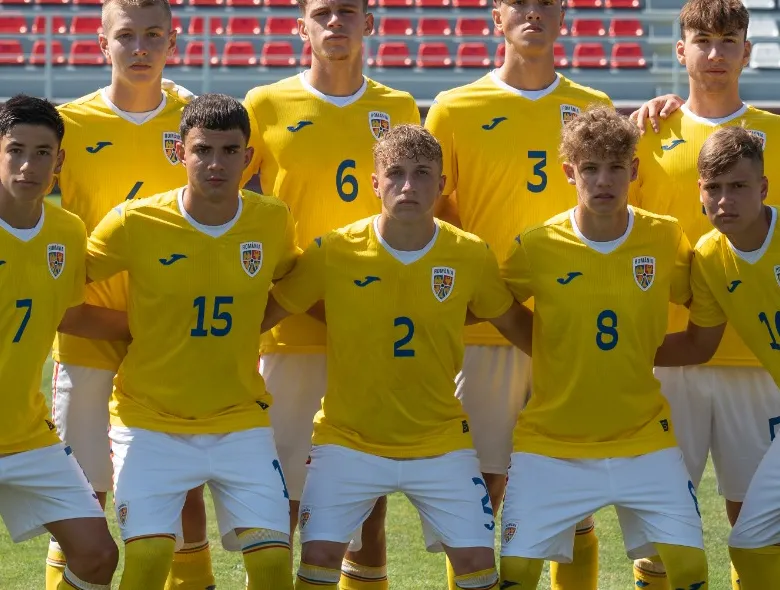 România U17. Trei jucători ai Universității titulari în remiza, 1-1, cu Cehia