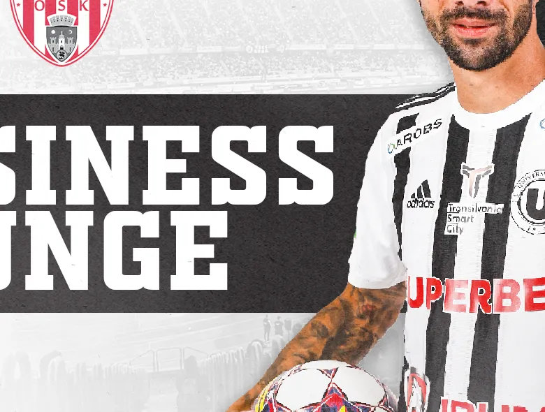 “U” Cluj redefinește experiența de suporter în Superliga și deschide un BUSINESS LOUNGE la Cluj Arena