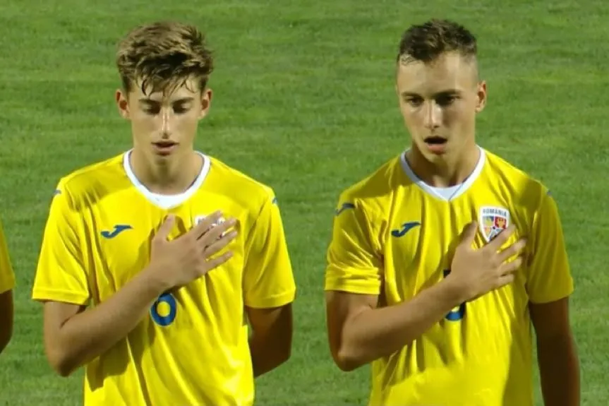 România U16. Alin Techereș și Vlad Lambru titulari în victoria la scor cu Muntenegru
