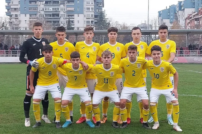 Alin Techereș și Vlad Lambru, titulari în victoria naționalei U16 cu Macedonia de Nord