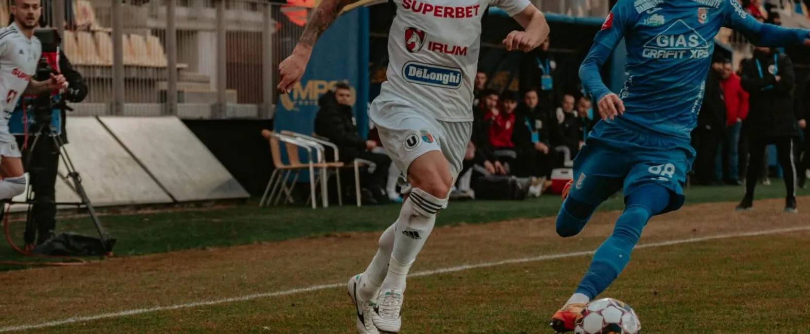 Pierdem două puncte la ultima fază. Chindia - ”U” 2-2