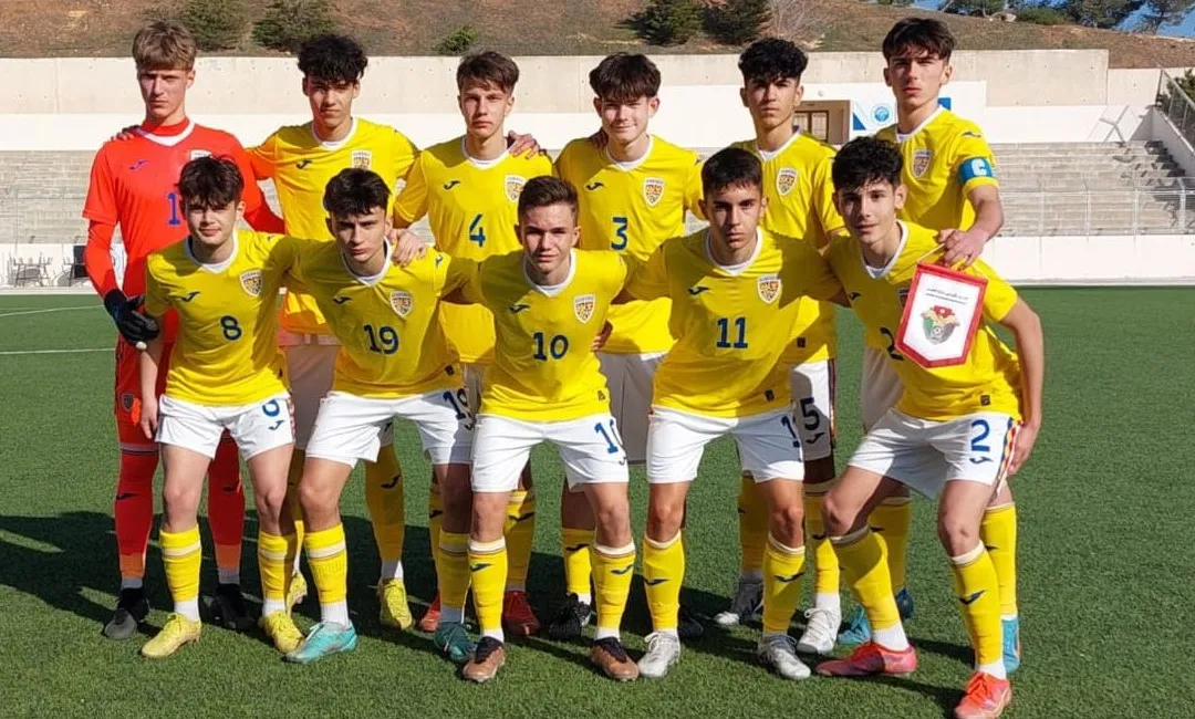 România U15. Gol pentru Bota în al doilea test cu Iordania