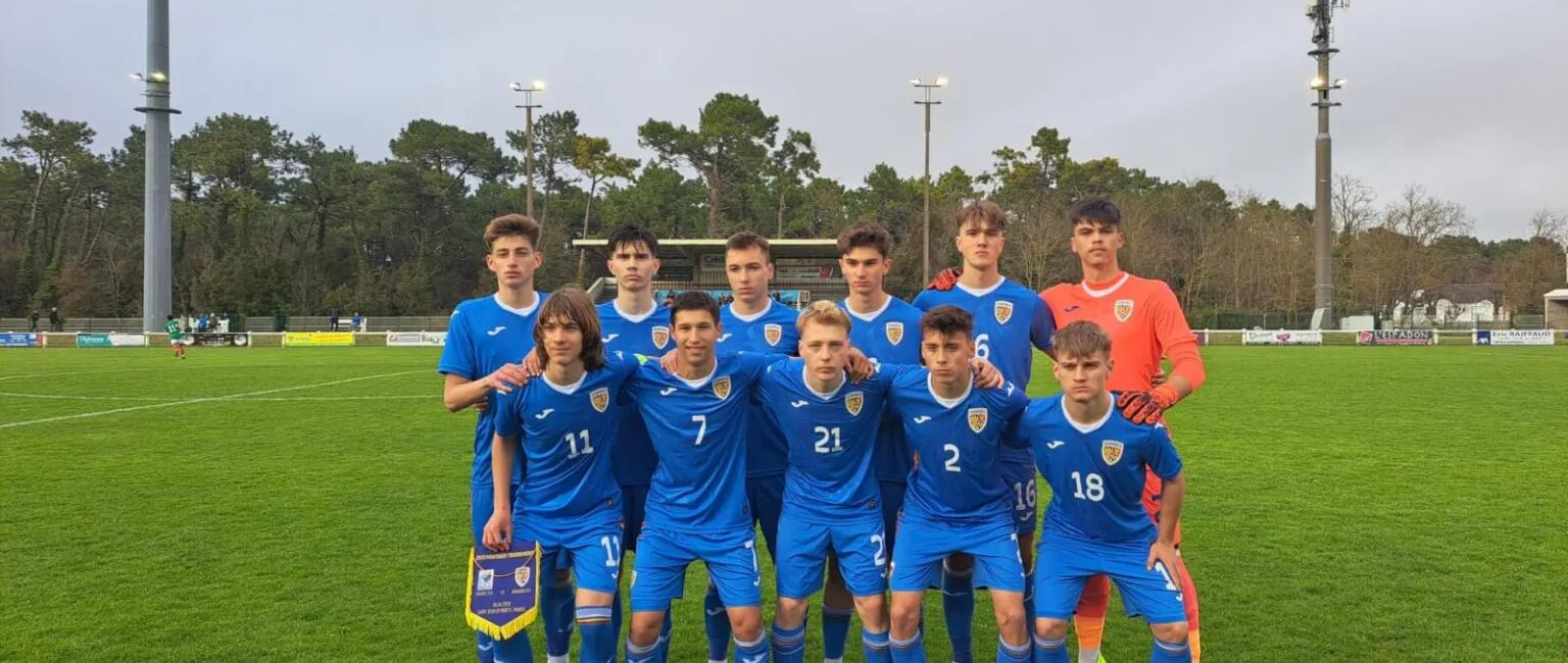 Cu trei ”U”-iști pe teren, naționala U16 s-a calificat în semifinalele Turneului Montaigu