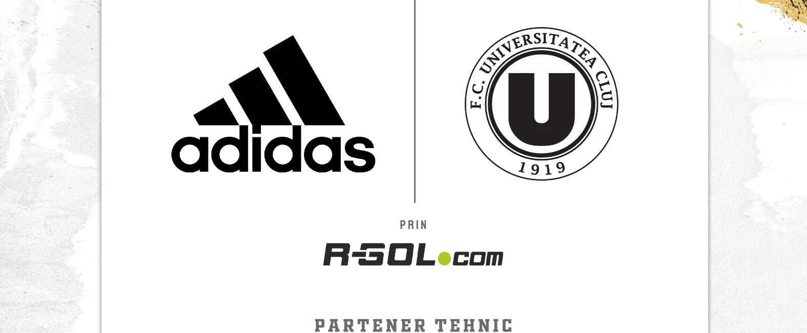 FC Universității Cluj va îmbrăca echipament Adidas furnizat de R-GOL în următoarele trei sezoane