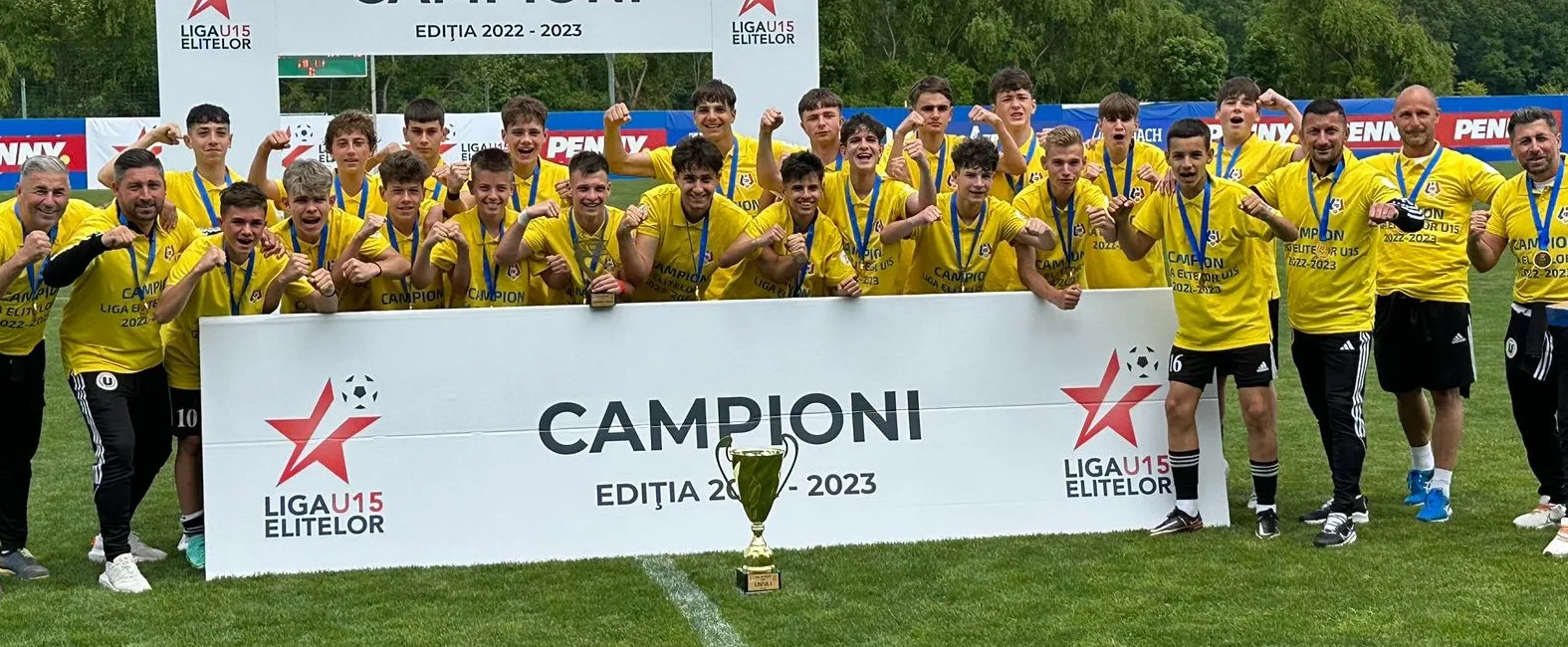 Suntem campioni naționali la nivelul juniorilor U15