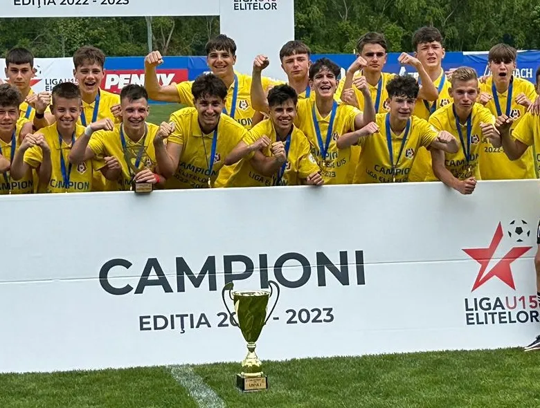 Suntem campioni naționali la nivelul juniorilor U15