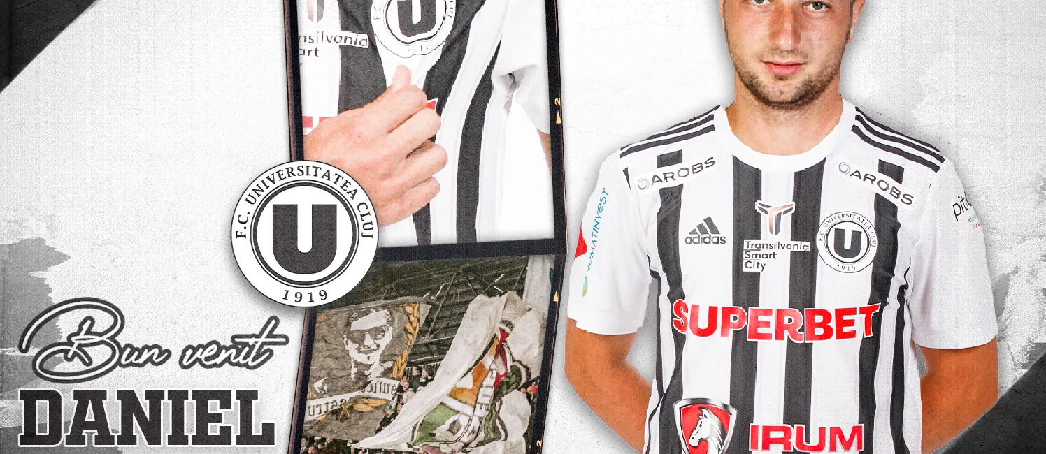 “U” a semnat cu unul dintre cei mai buni marcatori români din campionat. Daniel Popa: „Am venit aici pentru suporteri”