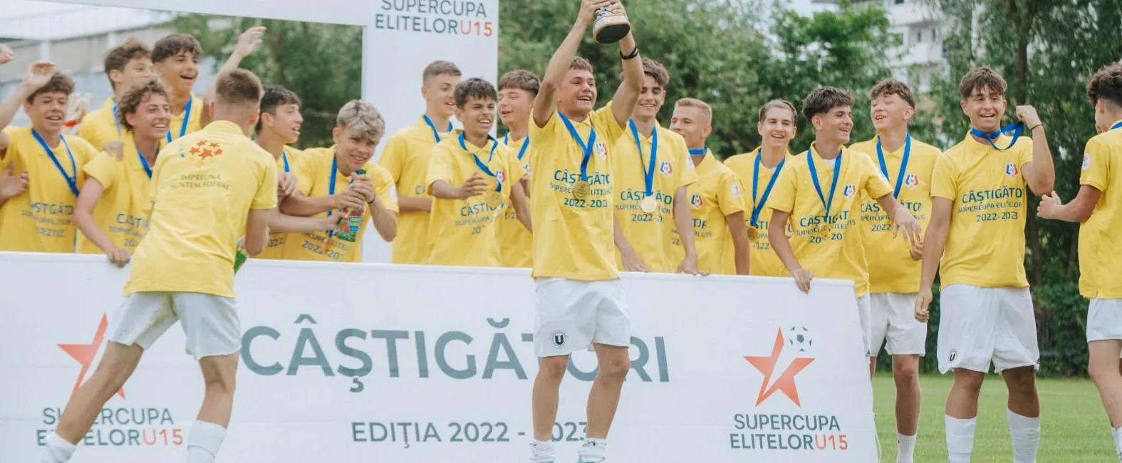 Juniorii U15 câștigă Supercupa Elitelor după un meci spectaculos