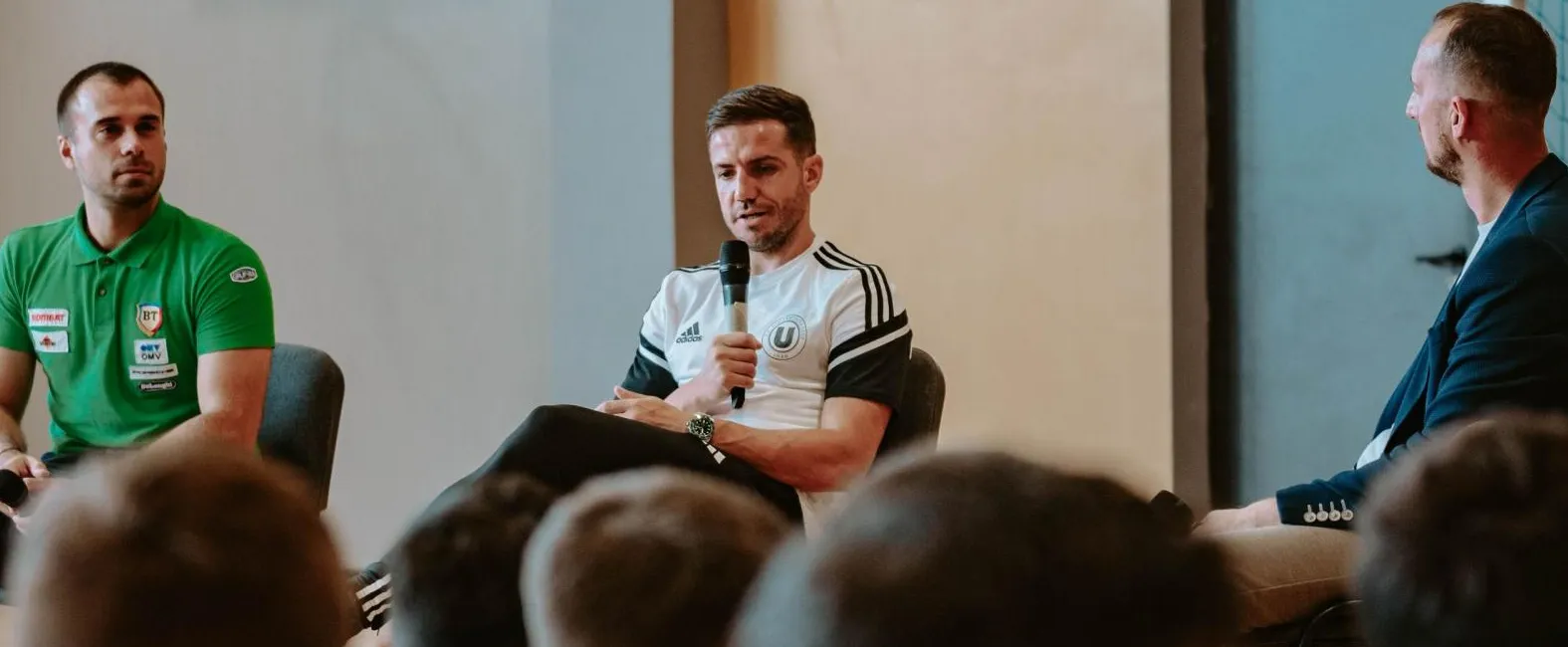 Alex Chipciu, prezent la Sports Talk în fața elevilor de la Școala „Nicoale Iorga”