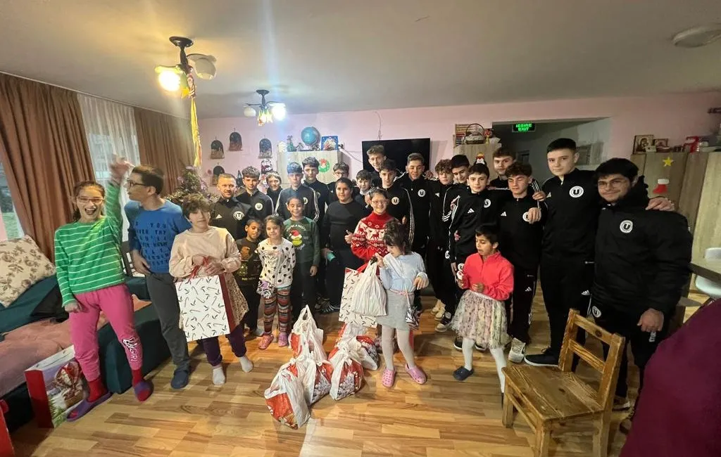 Juniorii U15, spiridușii Moșului