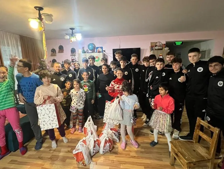 Juniorii U15, spiridușii Moșului