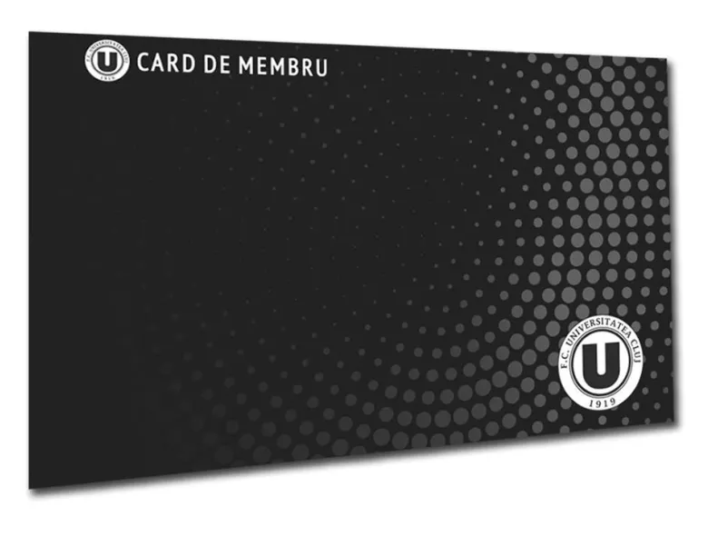 Cardurile de membru FC Universitatea Cluj se pot ridica de la standul clubului din Iulius Mall