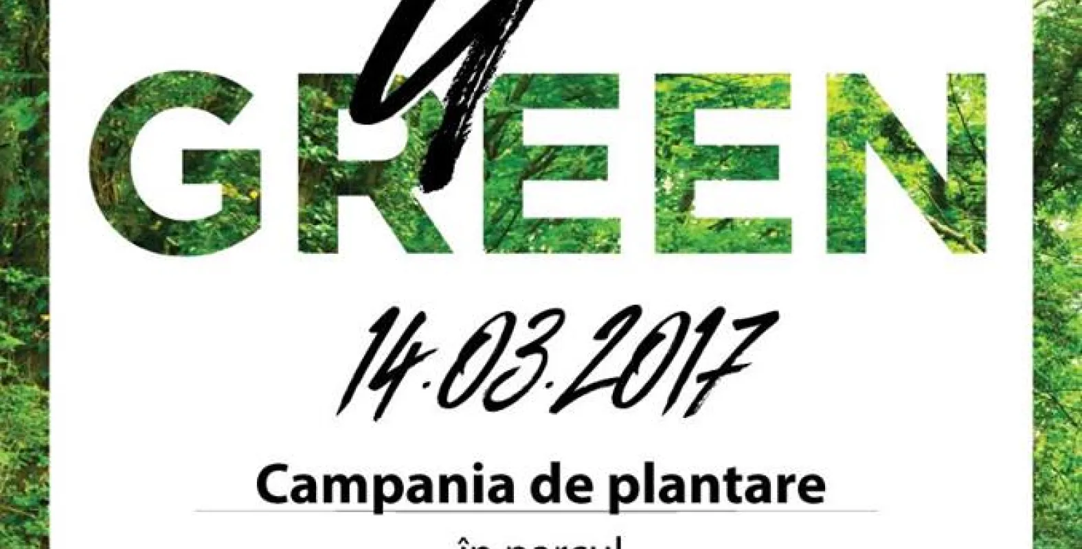 Keep it Green! Participăm la cea mai mare campanie de plantare din Parcul Sportiv “Iuliu Hațieganu”