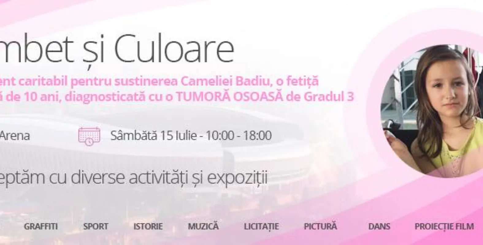 Eveniment caritabil organizat de Peluza Șepcile Roșii