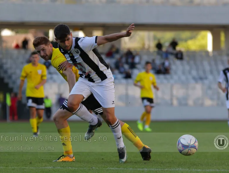Misiune îndeplinită. “U” Cluj – ACS Fotbal Comuna Recea 5-1