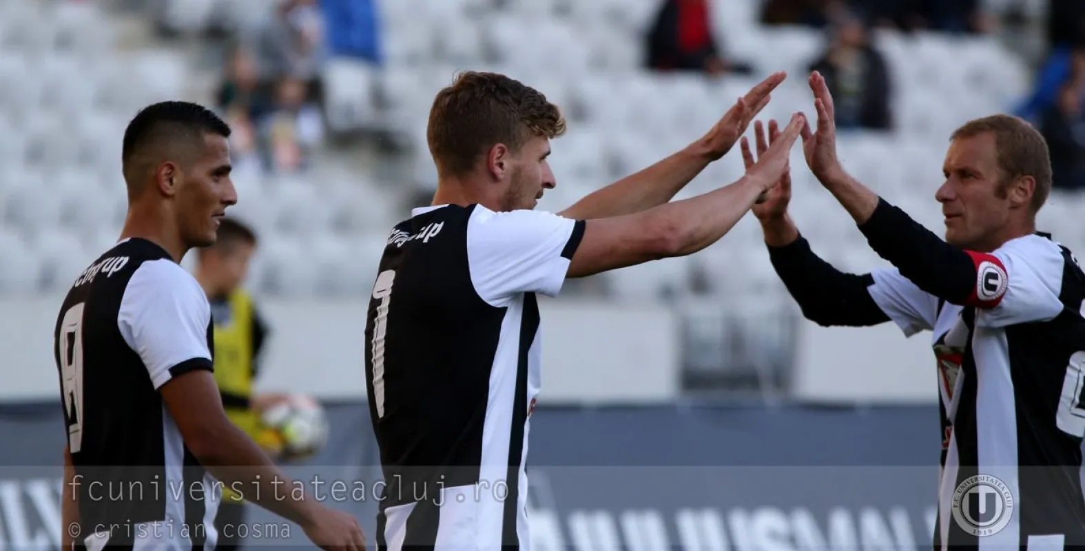 “Studenții”, pe podium. “U” Cluj – Viitorul Ghimbav 7-2