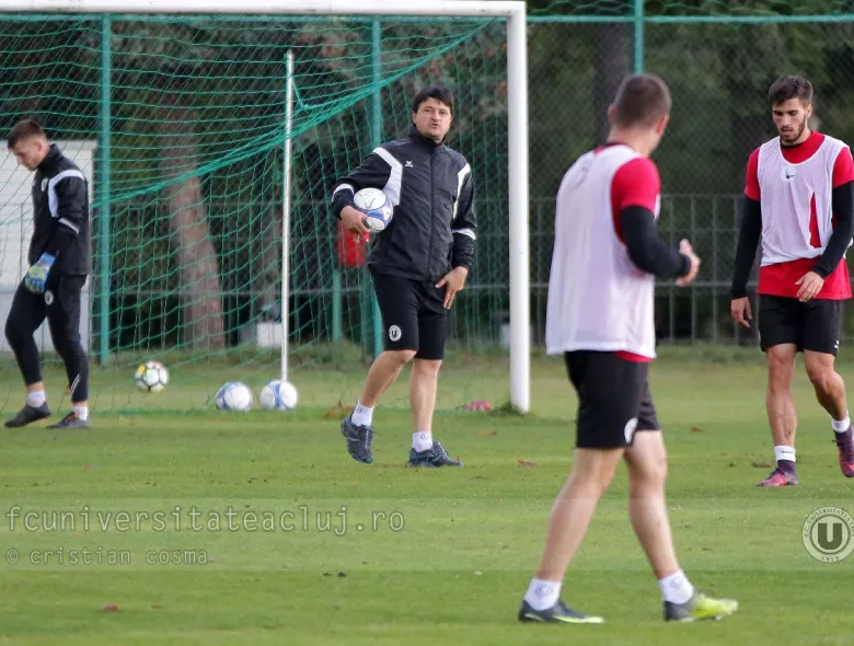 Falub vrea un debut perfect la “U” Cluj. “Respect adversarul, dar îmi doresc să încep cu dreptul”
