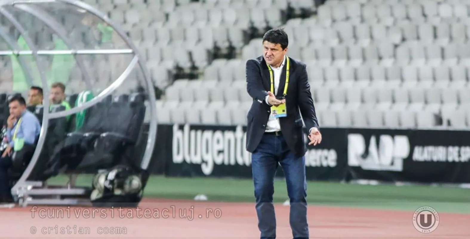Adrian Falub este noul antrenor principal al FC Universitatea Cluj