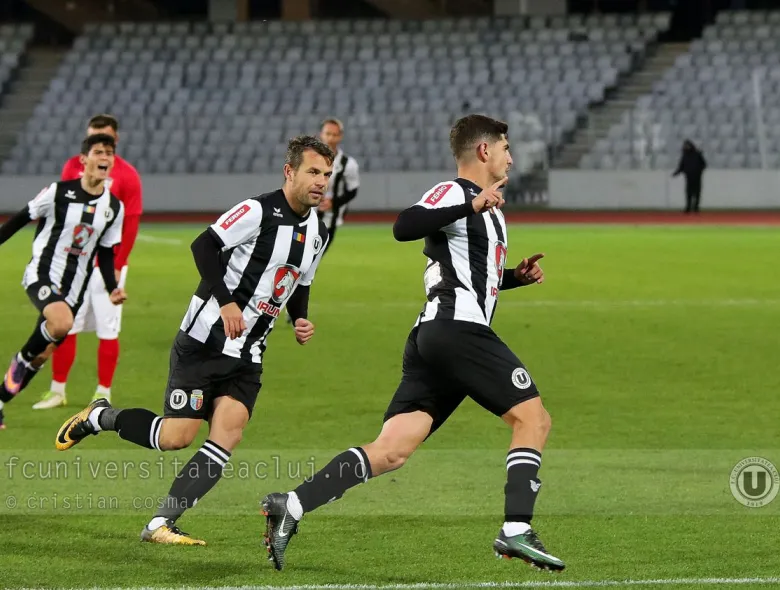 Propulsați pe locul 2. “U” Cluj – Unirea Alba Iulia 1-0