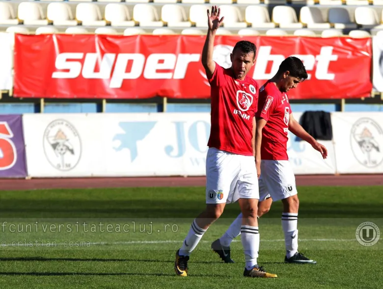 Trei puncte pentru primul loc. Gaz Metan Mediaș 2 – “U” Cluj 0-3