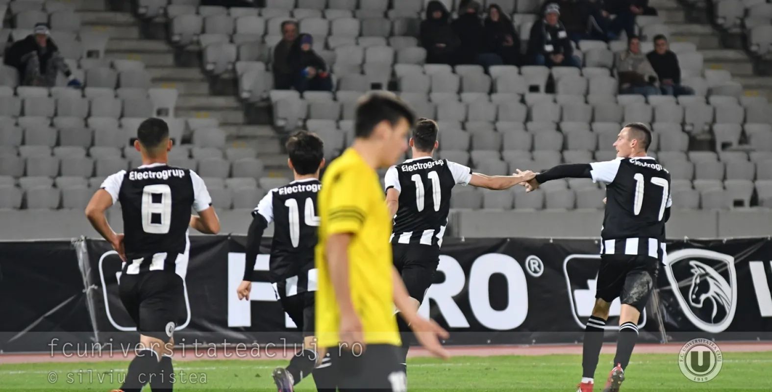 Salvați de Abrudan. “U” Cluj – ACS Fotbal Comuna Recea 3-2