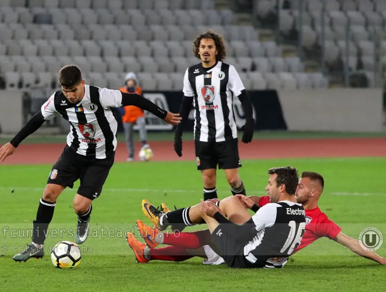 FC Universitatea Cluj va juca opt meciuri de verificare