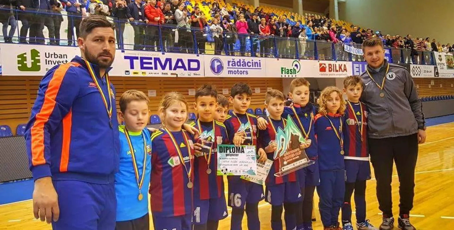 Academia “U” – Luceafărul a câștigat cel mai puternic turneu al iernii rezervat copiilor