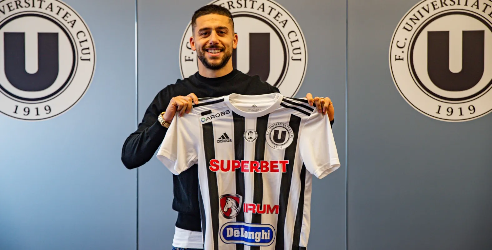 Roberto Romeo a semnat cu FC Universitatea Cluj