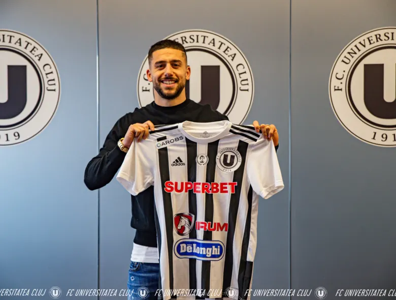  Roberto Romeo a semnat cu FC Universitatea Cluj