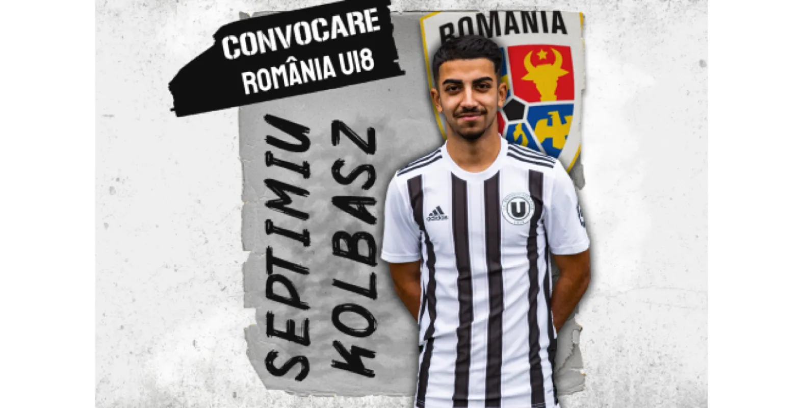 România U18. Septimiu Kolbasz, convocat la următoarea acțiune a micilor „tricolori”